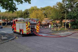 Homes evacuated after devastating blaze destroys Gosport bungalow