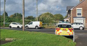 Police have today sealed off a property in Baffins