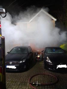 Candle blaze destroys bedroom in New Forest home