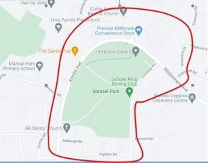 Police enforce dispersal order around Millbrook Towers and arrest male wanted for serious assault