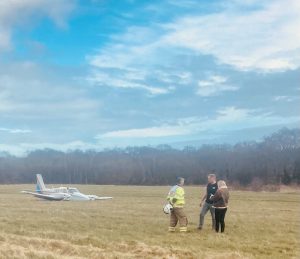 Firefighters called after light aircraft is forced to carry out emergency landing on Isle of Wight