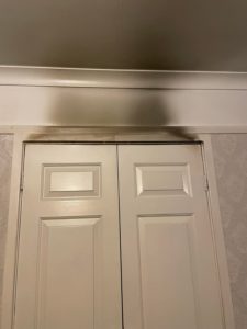 Casualty treated for smoke inhalation following Fleet house fire