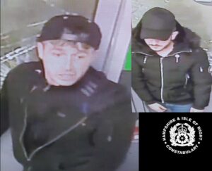 Images released in appeal following shoplifting incident in Andover