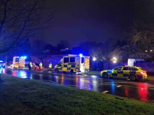 Teenage Girl Seriously Injured in Portsmouth Crash, Emergency Services Respond