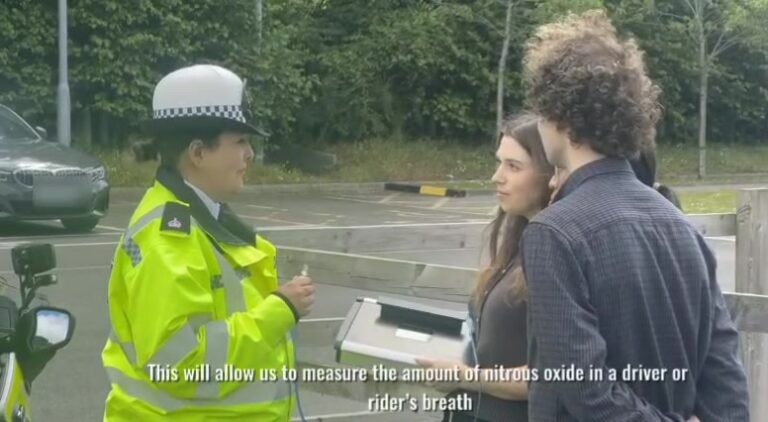 World-First ‘Laughing Gas’ Breathalyser Trialled By Police In Hampshire And Thames Valley