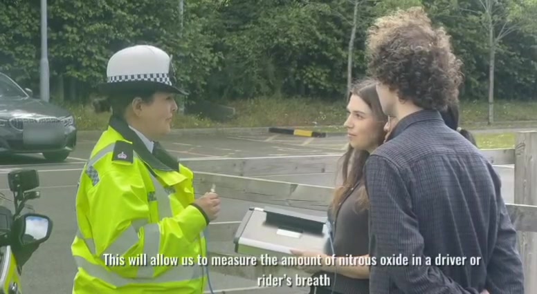 World-First ‘Laughing Gas’ Breathalyser Trialled By Police In Hampshire And Thames Valley
