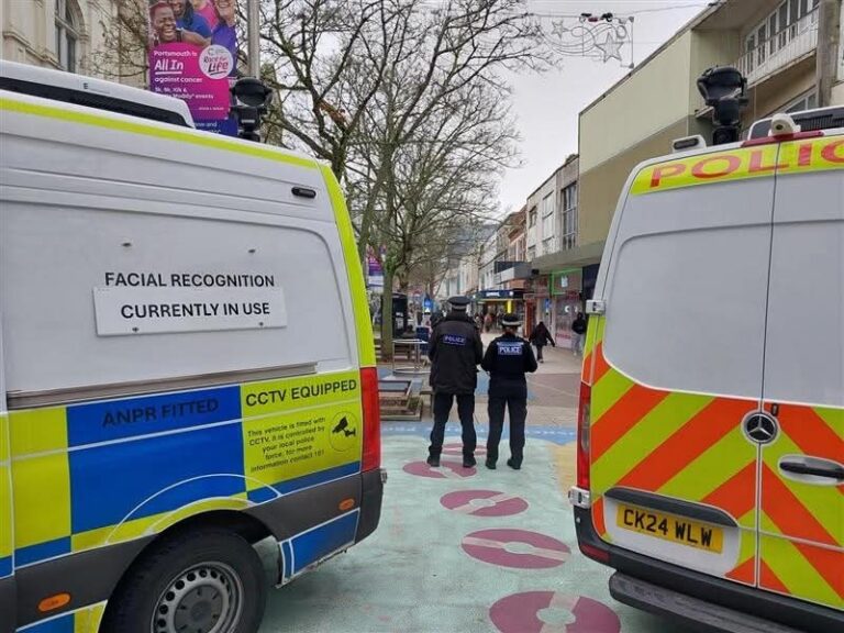 Live Facial Recognition Vans To Be Deployed In Portsmouth Next Week