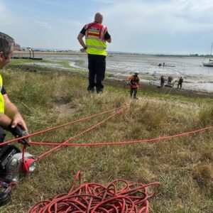 Five Paddleboarders Rescued After Getting Stuck in Mud at Calshot
