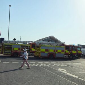 Hovercraft Passengers Evacuated After Engine Fire Warning at Southsea