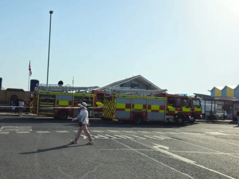 Hovercraft Passengers Evacuated After Engine Fire Warning at Southsea
