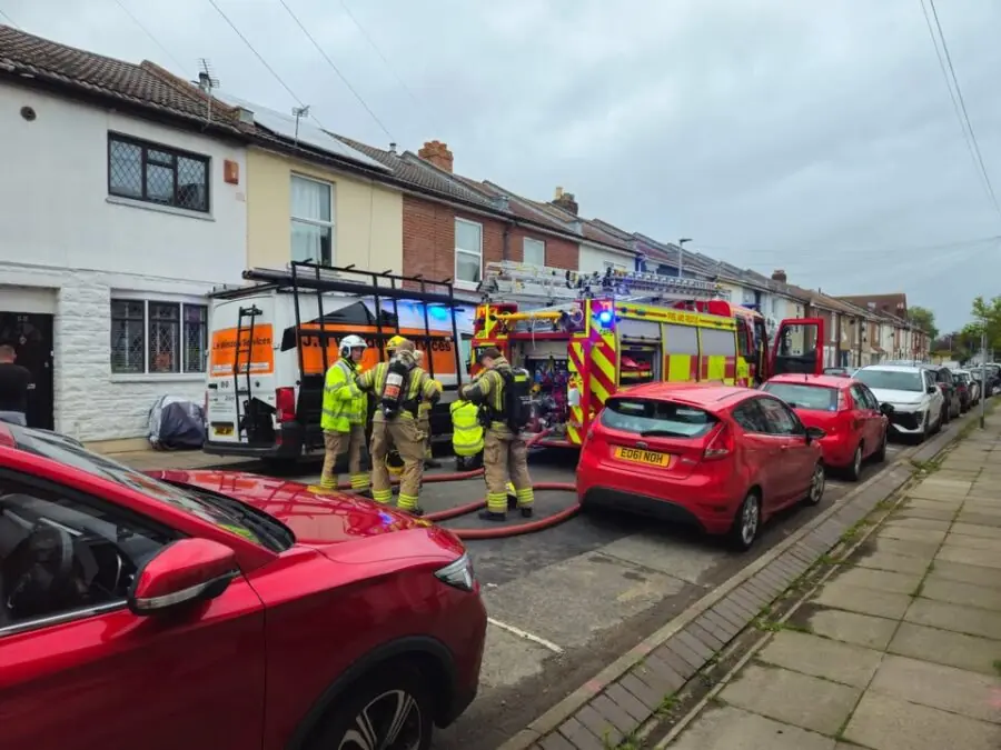 Shed Destroyed After Fire Spreads to Neighbouring Property in Stamshaw