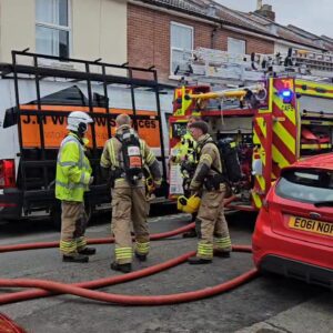 Shed Destroyed After Fire Spreads to Neighbouring Property in Stamshaw