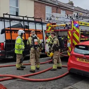 Shed Destroyed After Fire Spreads to Neighbouring Property in Stamshaw