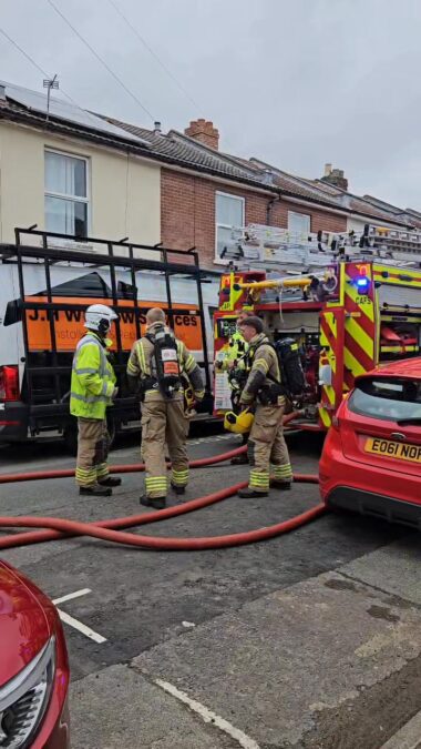 Shed Destroyed After Fire Spreads to Neighbouring Property in Stamshaw